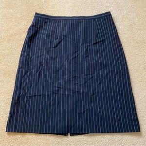 Jaclyn Smith Classic pinstripe mini skirt